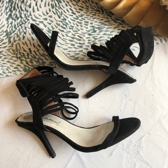 Jeffrey Campbell Ibiza Black Caged ankle Heels 7.5 - Picture 4 of 8